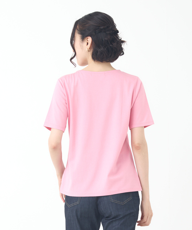 セルロースコットン クルーネック Tシャツ【吸汗速乾】