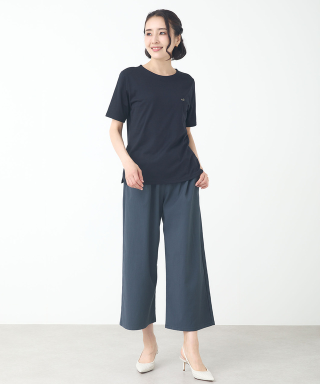 セルロースコットン クルーネック Tシャツ【吸汗速乾】