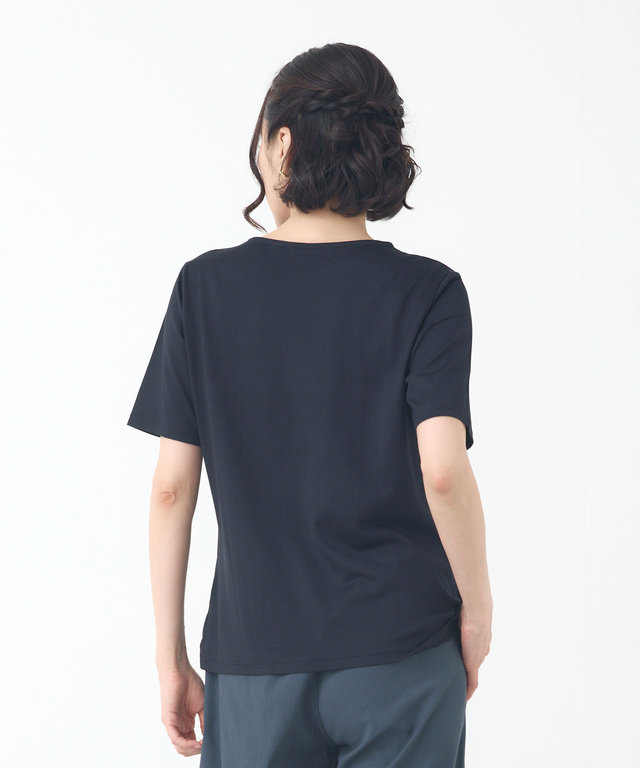 セルロースコットン クルーネック Tシャツ【吸汗速乾】