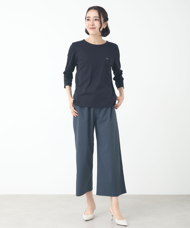 セルロースコットン 七分袖 Tシャツ【吸汗速乾】