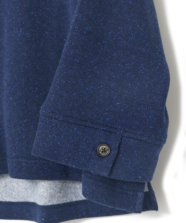 裏起毛 カラーネップ プルオーバー