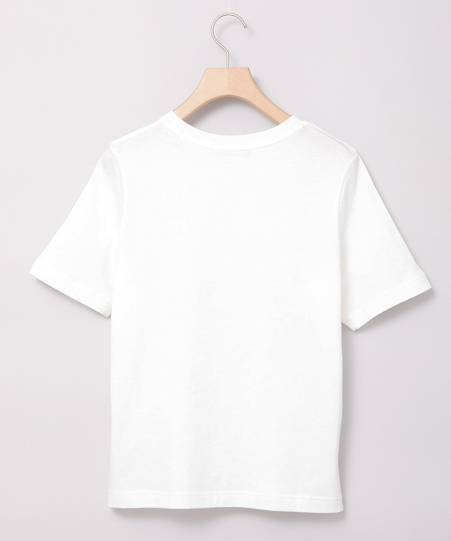 コットン モチーフプリント Tシャツ