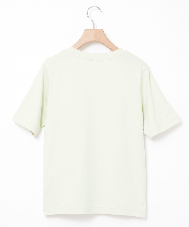 コットン モチーフプリント Tシャツ