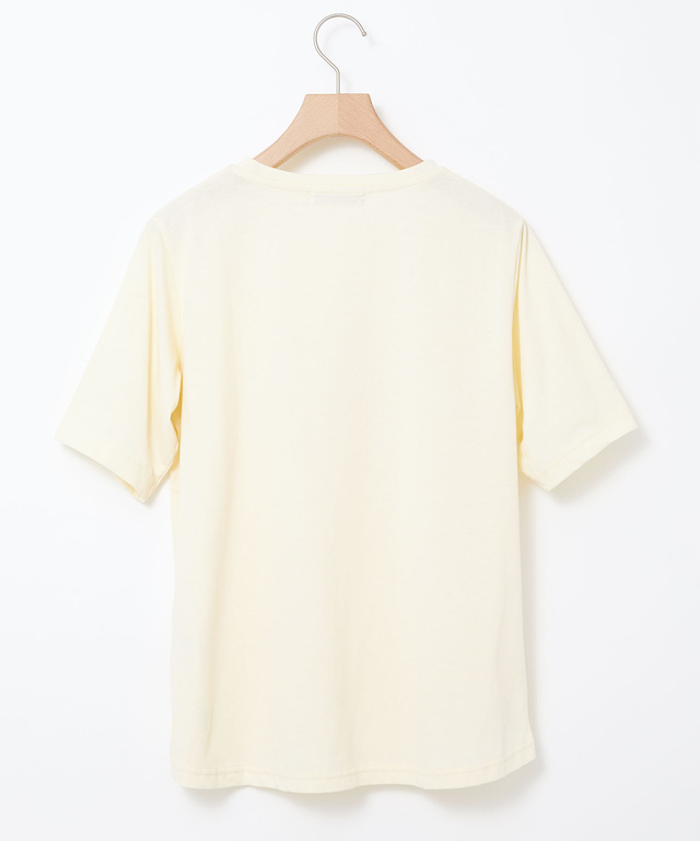 小花柄 プリント Tシャツ
