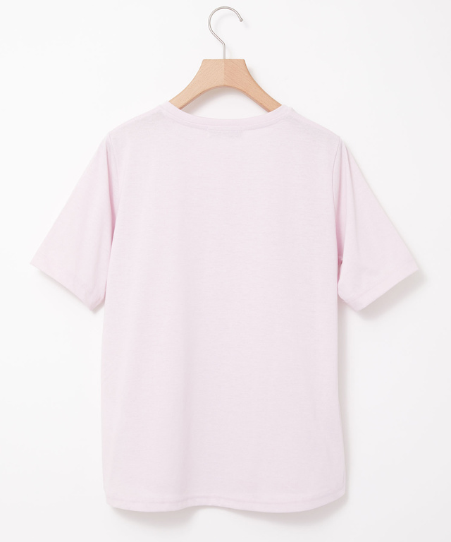 小花柄 プリント Tシャツ