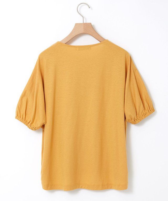 スノーリネン ピンタック プルオーバーTシャツ【接触冷感】
