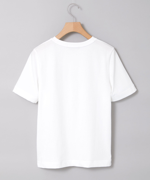 プレーティング天竺 ロゴプリント Tシャツ【一部店舗限定】