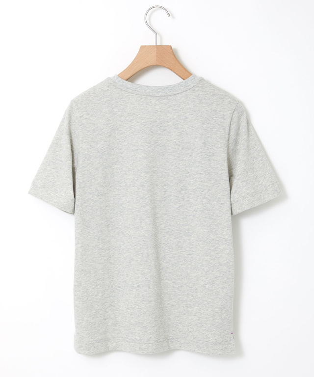 プレーティング天竺 ロゴプリント Tシャツ【一部店舗限定】