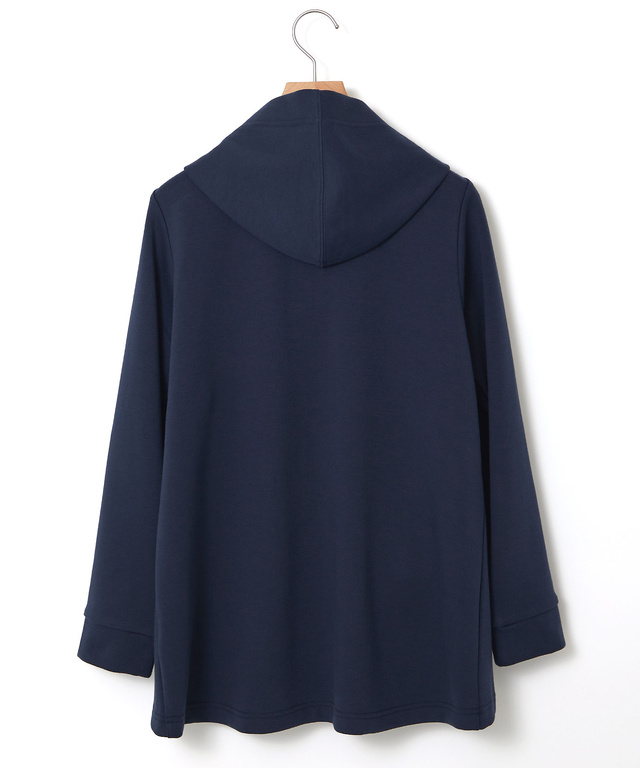  釦開き パーカー