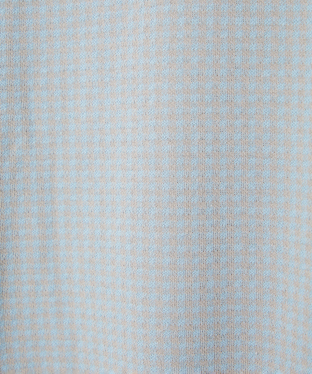 ジャカード ハイネック カットソー