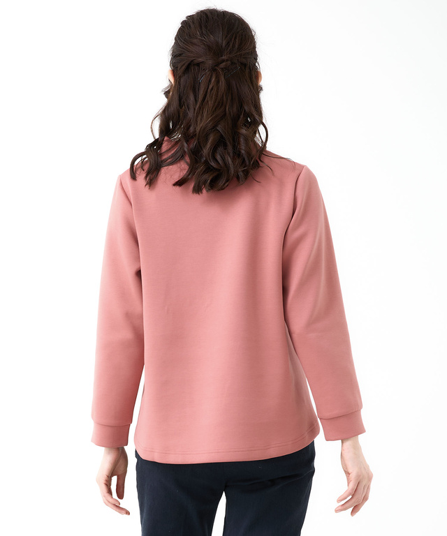 抜け襟デザイン プルオーバー