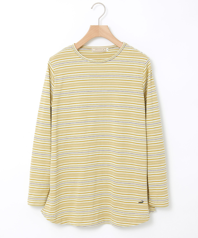 マルチボーダー プルオーバー  カットソー