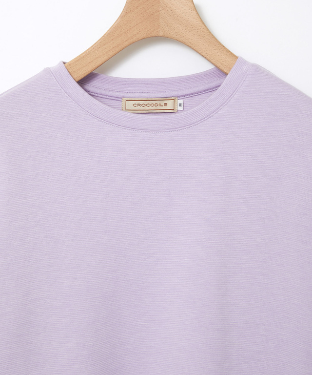 ダブルフェイス クルーネック カットソー