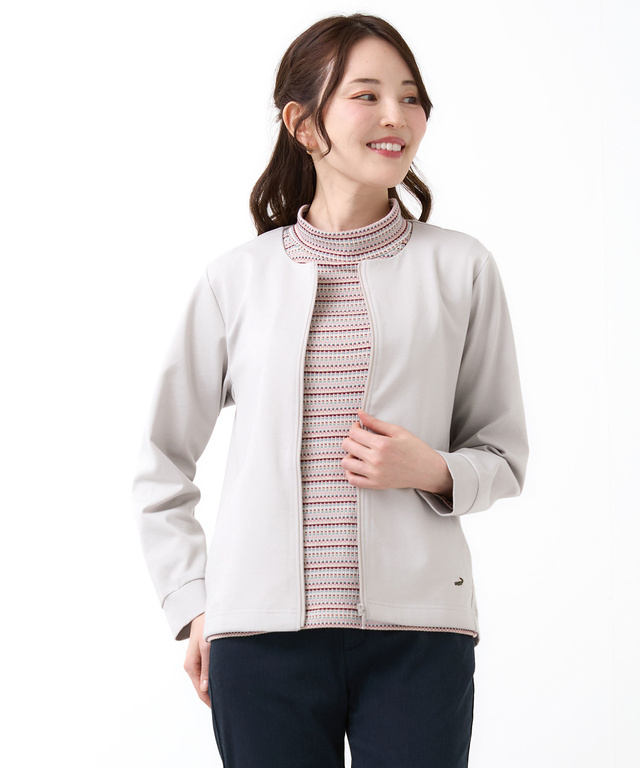 ポンチ カットソー ジャケット【一部店舗限定】