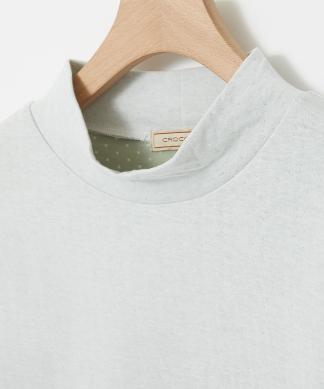 接結 ハイネック カットソー【一部店舗限定】