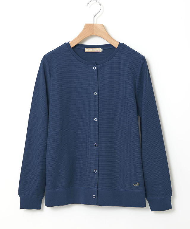 鹿の子 メランジ カーディガン