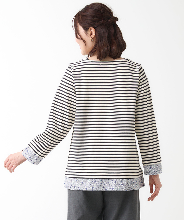 ボーダー ドッキング チュニック