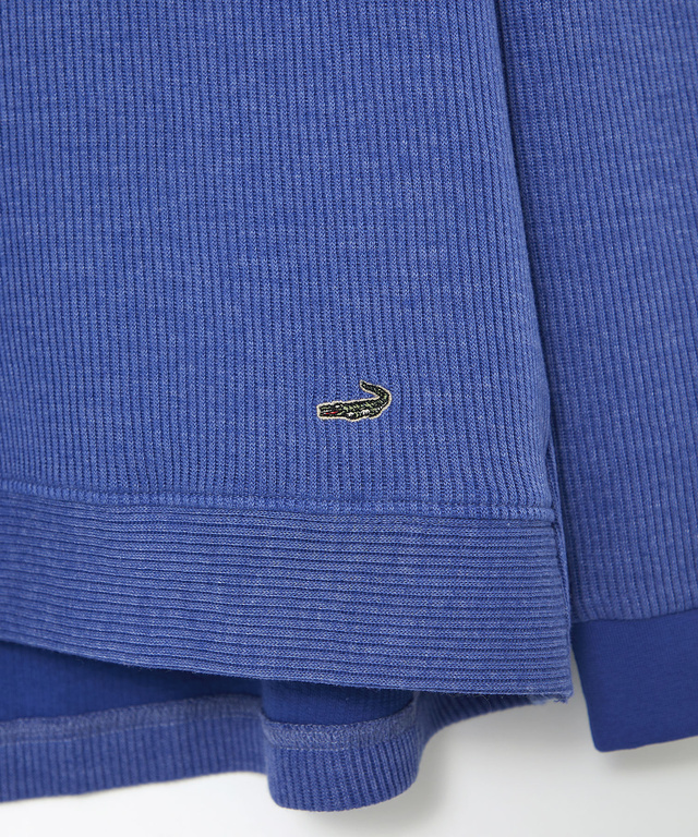 メランジリブ プルオーバー カットソー