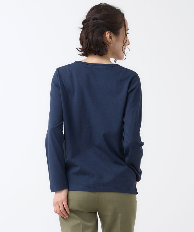 ロゴプリント 長袖 Tシャツ【UVカット】【オンラインショップ・一部店舗限定】