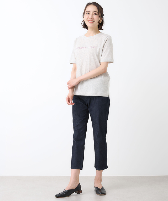 ロゴプリント 半袖 Tシャツ【吸汗速乾】【オンラインショップ・一部店舗限定】