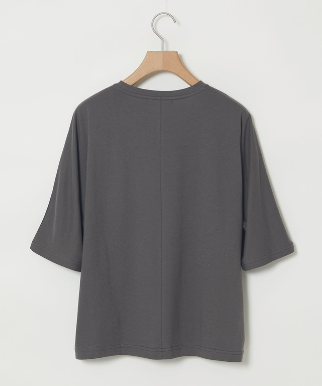 フラワープリント 天竺 Tシャツ