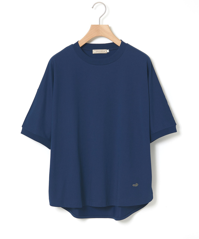ドルマンスリーブ 半袖 Tシャツ【接触冷感】【UVカット】