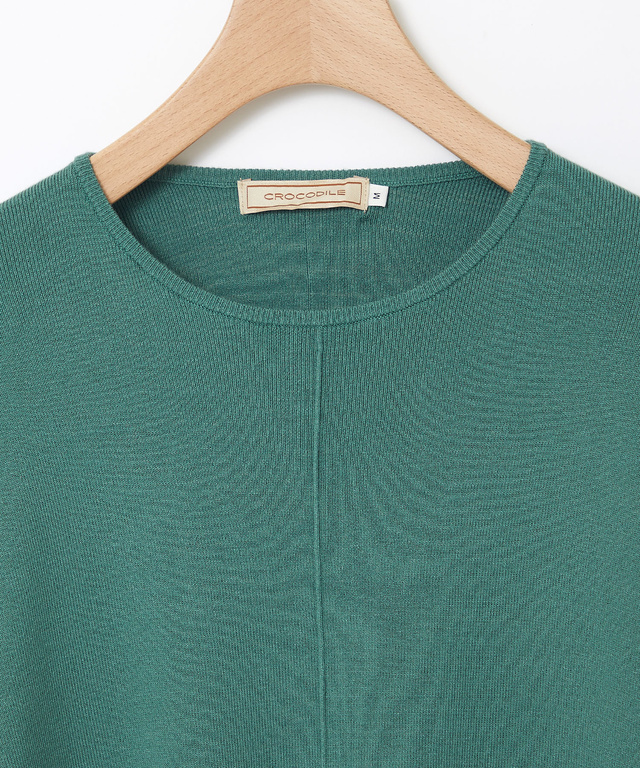 レーヨン混 プルオーバー ニット【手洗いOK】