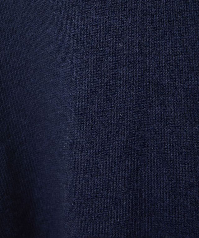 ウールブレンド ストライプ ドッキング ニット【手洗いOK】【オンラインショップ限定】