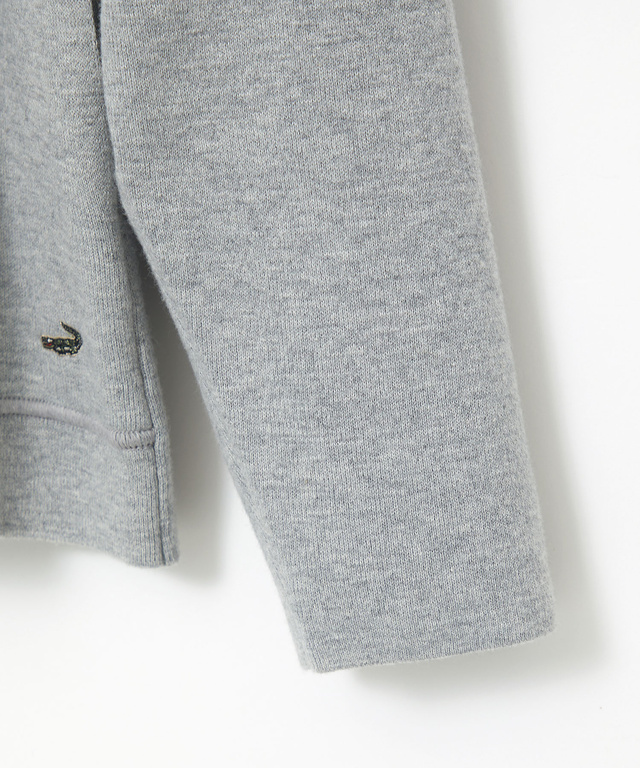 シルクブレンド ジップアップ ニット カーディガン