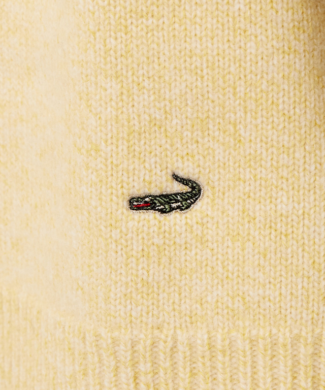 ウール ボトルネック ニット 