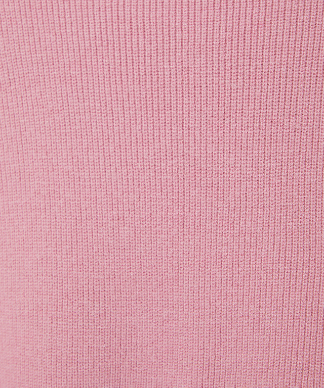 ウールブレンド ボトルネック ニット【手洗いOK】