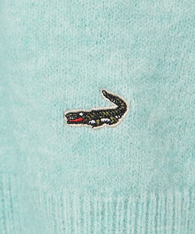 ウールブレンド アーガイル柄 ニット【手洗いOK】