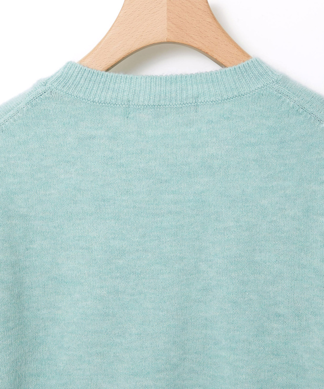 ウールブレンド アーガイル柄 ニット【手洗いOK】