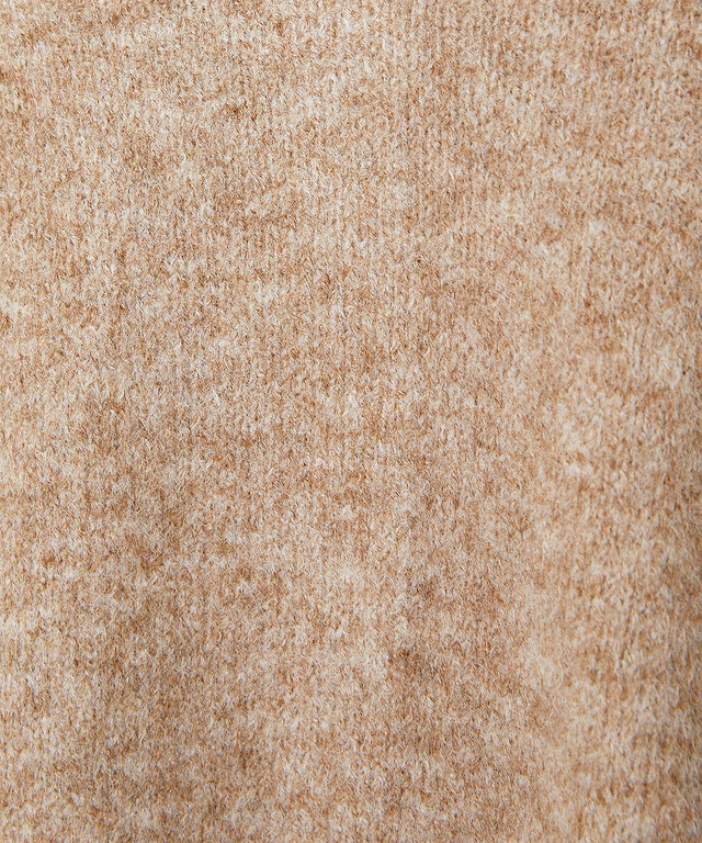 ウールブレンド ラグランスリーブ ニットカーディガン【手洗いOK】