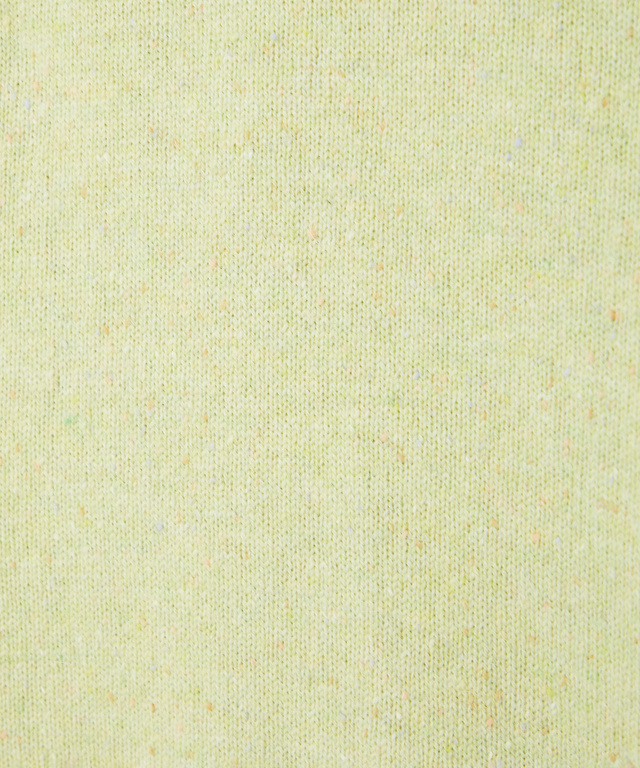 ウールブレンド ハイネック ネップ ニットチュニック【手洗いOK】【オンラインショップ限定】