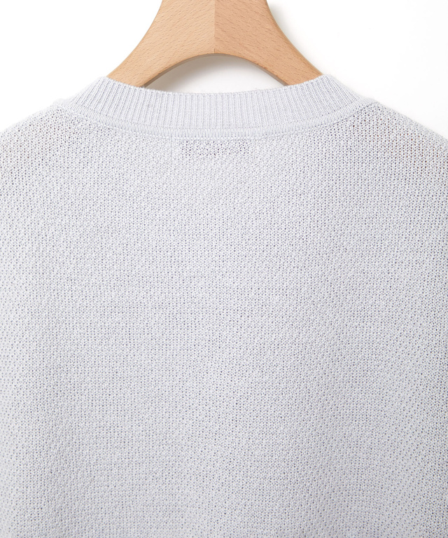 ペーパーヤーン ニット ベスト【手洗いOK】