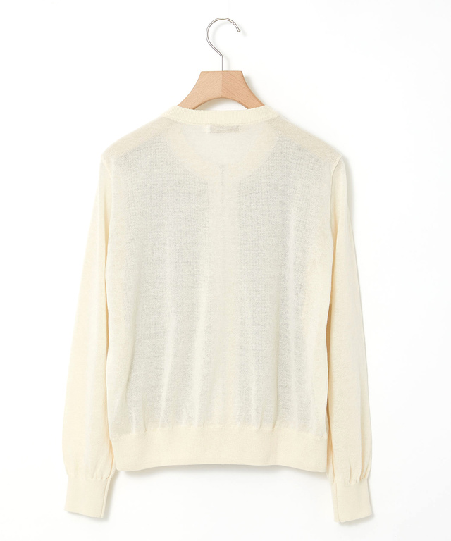 クロコダイルタータン ジップ カーディガン