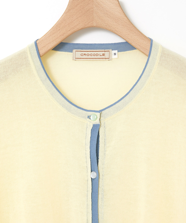 フロスティスピン カーディガン【手洗いOK】