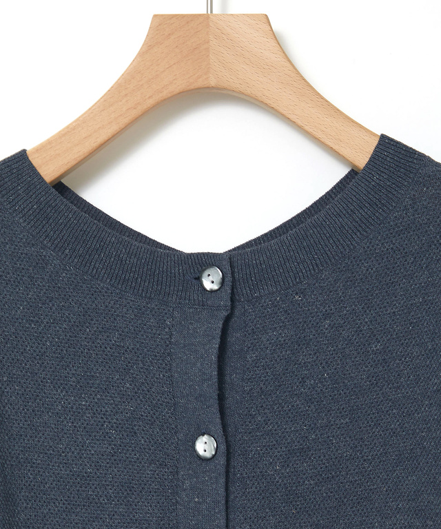 リネンブレンド 2WAY ニットベスト