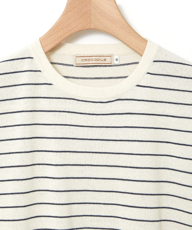 コットンブレンド ツイン ニット【手洗いOK】【オンラインショップ・一部店舗限定】