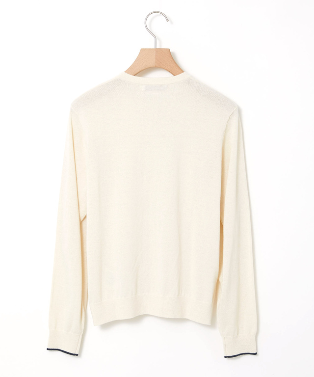 コットンブレンド ツイン ニット【手洗いOK】【オンラインショップ・一部店舗限定】