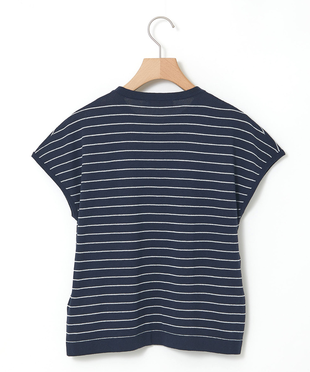 コットンブレンド ツイン ニット【手洗いOK】【オンラインショップ・一部店舗限定】