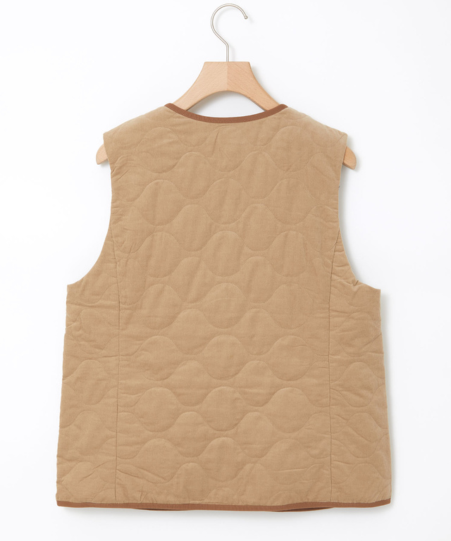 キルティング 中綿 ベスト