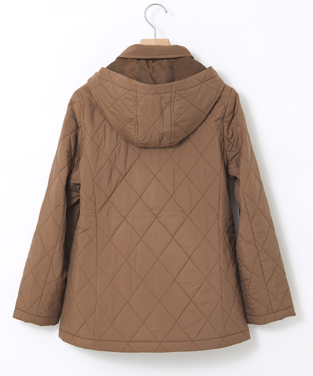 クロコダイルタータン ダイヤキルト 中綿 ジャケット