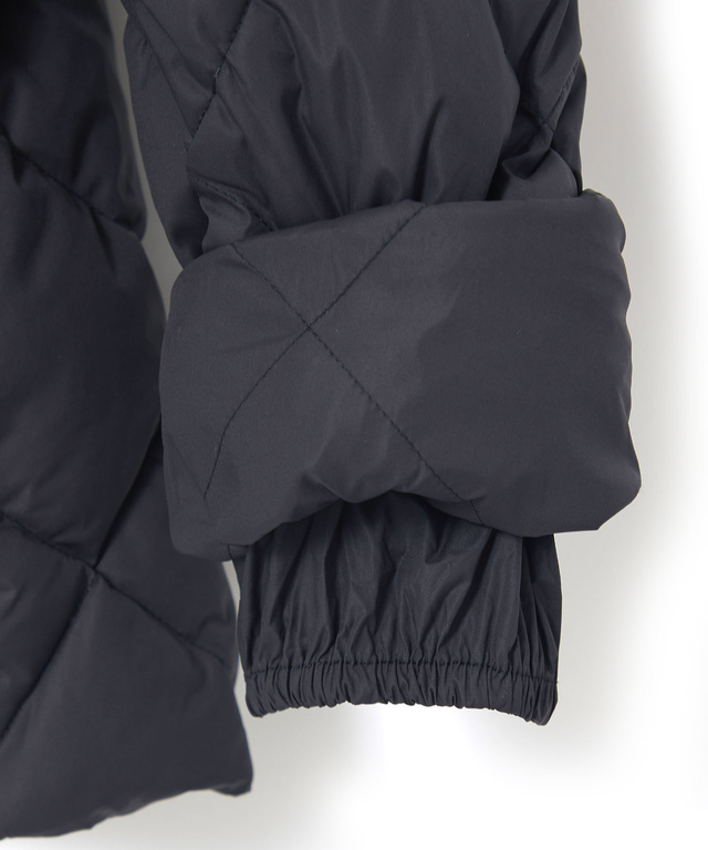 2WAYフード キルトダウン ジャケット【撥水加工】