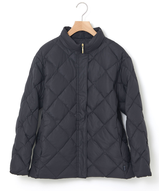 2WAYフード キルトダウン ジャケット【撥水加工】