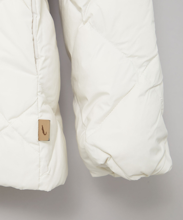 2WAYフード キルトダウン ジャケット【撥水加工】