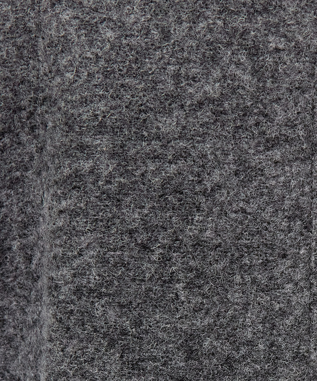 中綿 ノーカラー ジャケット