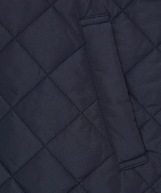 キルティング切り替え 中綿 ジャケット【撥水加工】