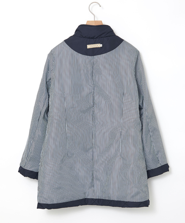 キルティング切り替え 中綿 ジャケット【撥水加工】